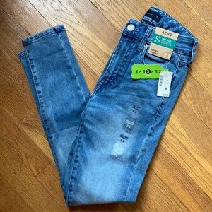 👖 Aeropostale High Rise Jeggings Size 2S 👖